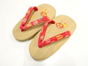 未使用品　子供用桐下駄(15センチ)